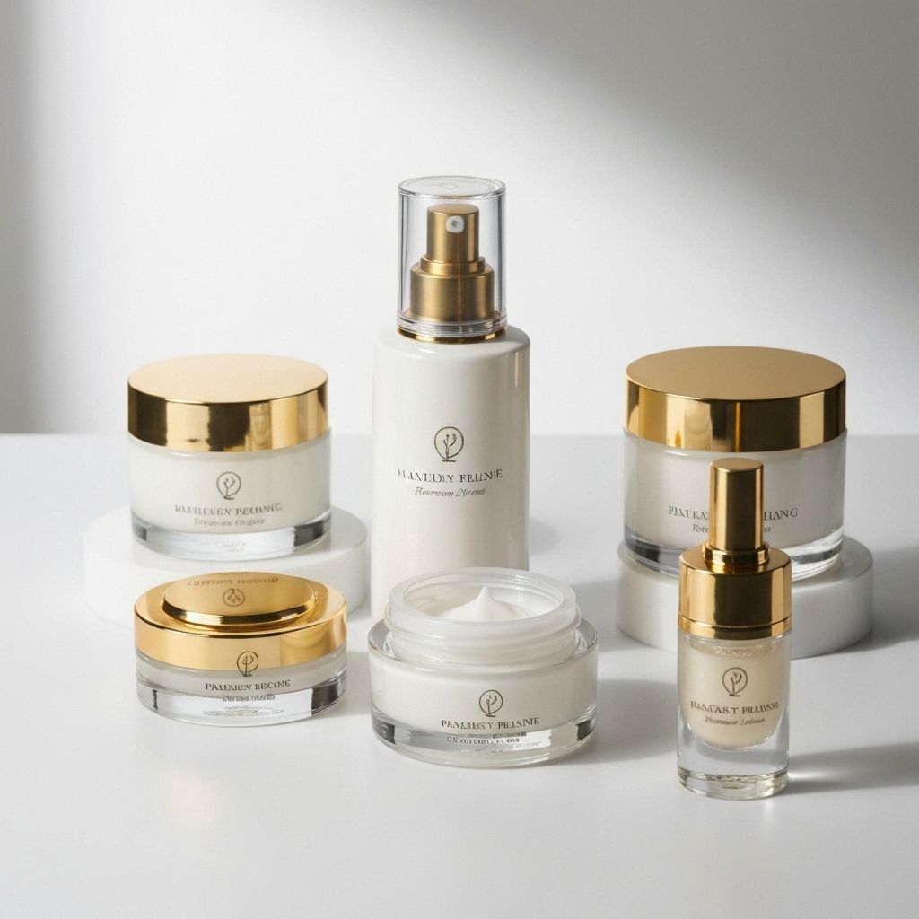 Premium skincare products